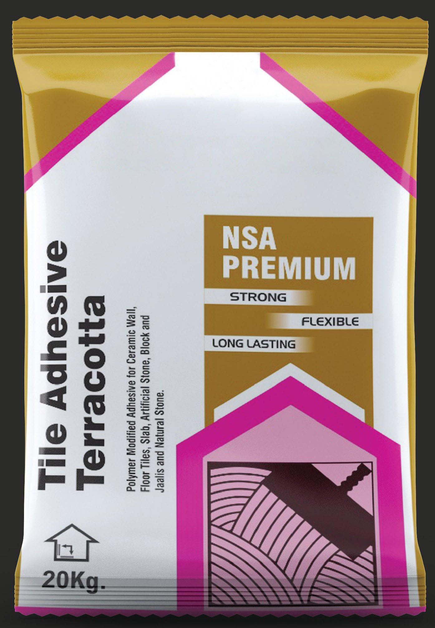 Tiles Adhesive Terracotta NSA Premium