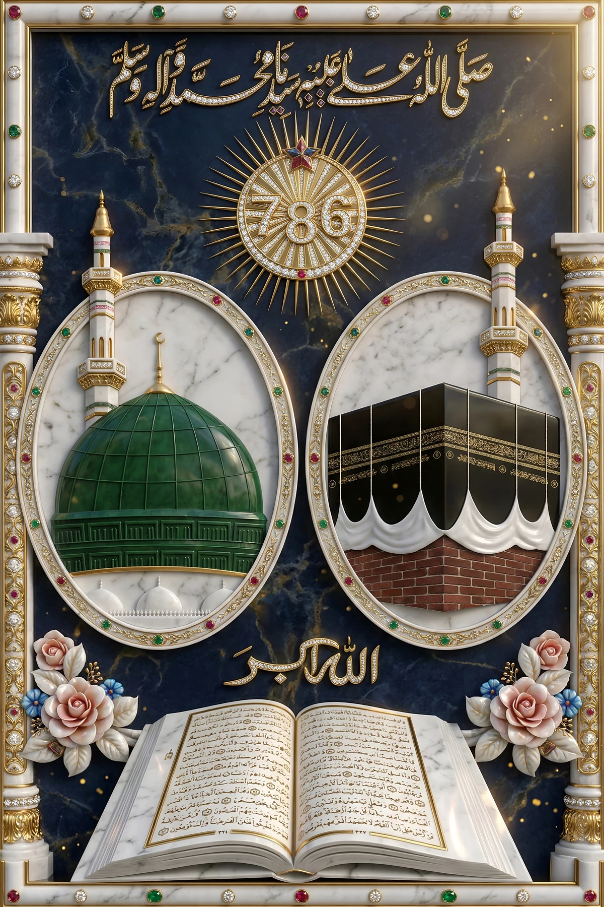 Islamic Religious Tile 1